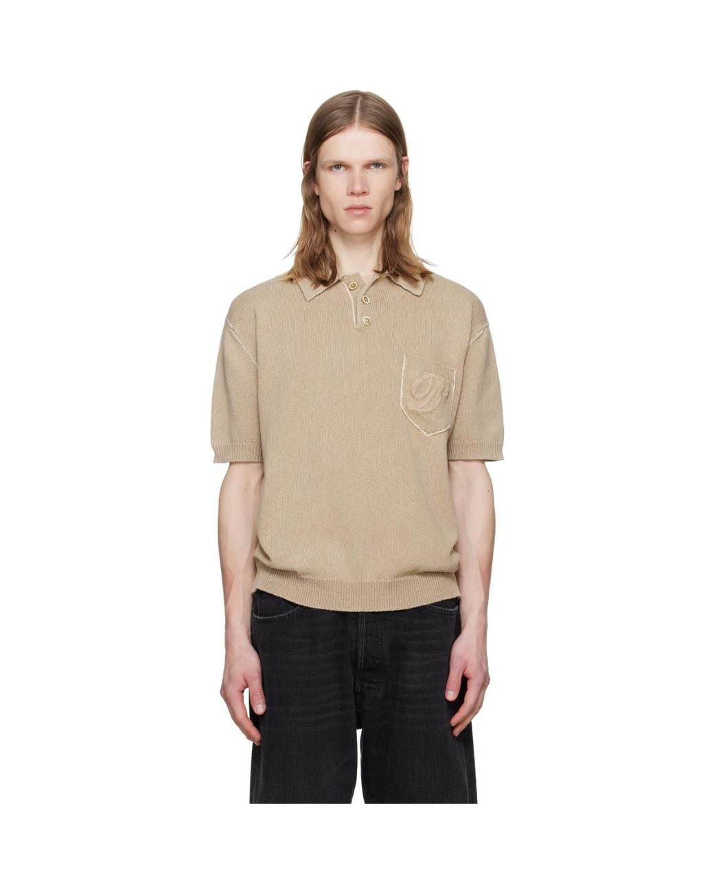 DSquared² Black Signature' Short Sleeves Polo for men