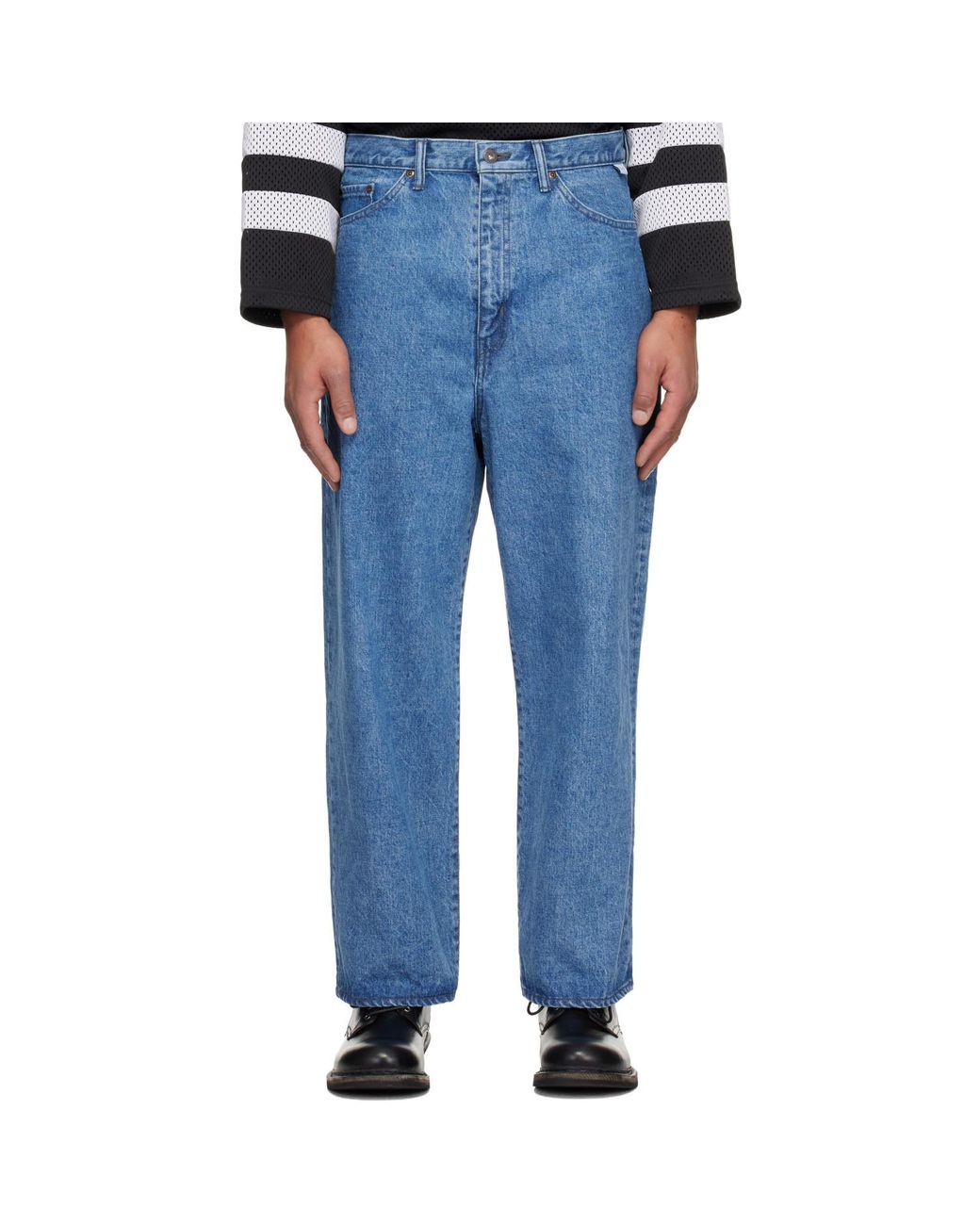 (w)taps 'Blues Straight' Jeans for men