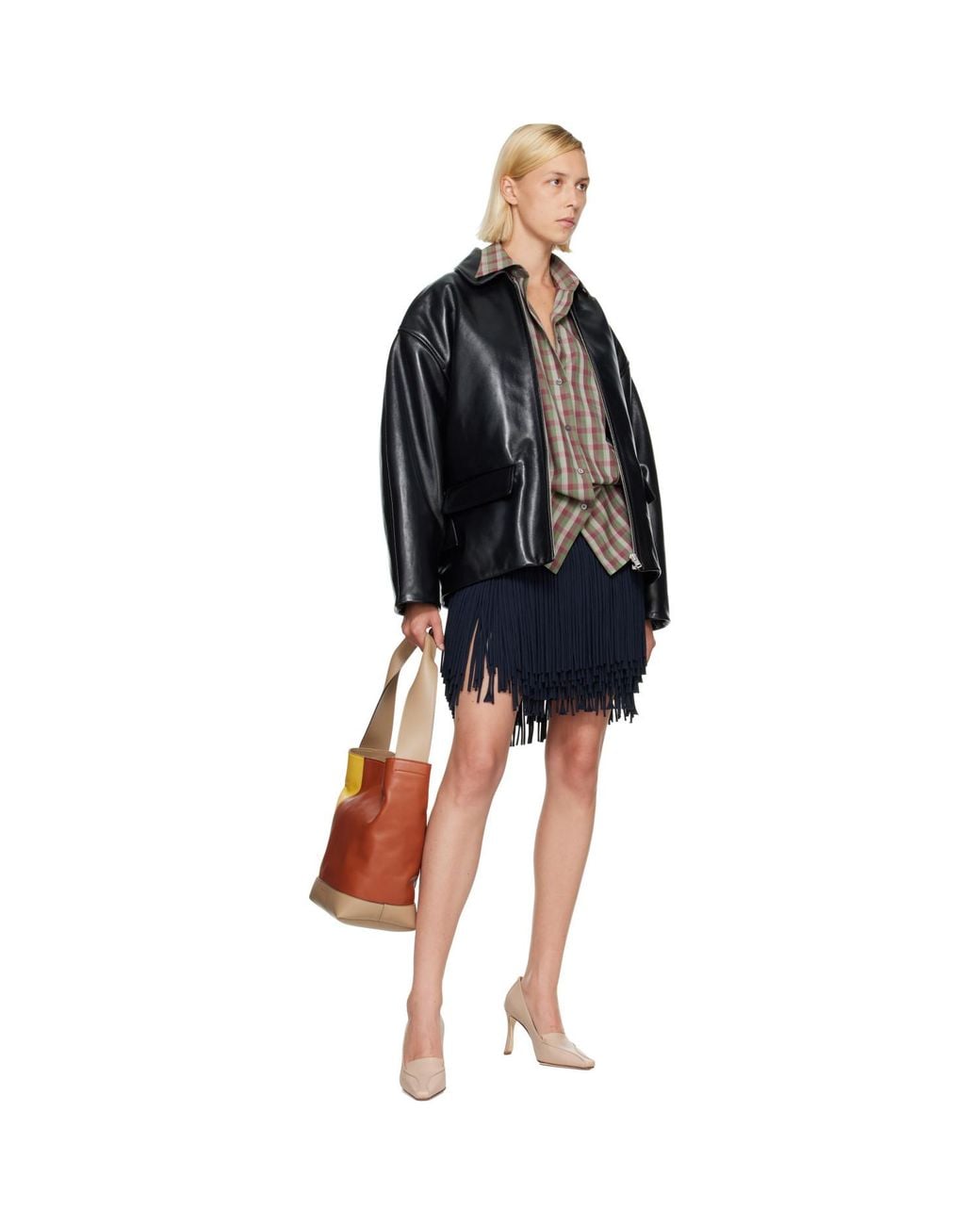 Marni Brown Pod 2.0 Shoulder Bag
