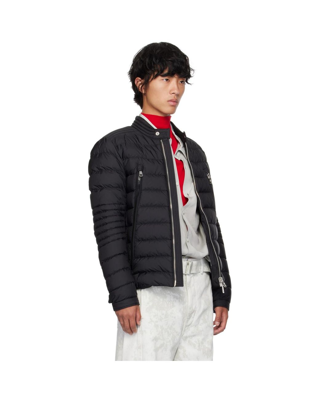 Moncler Black Amiot Down Jacket for men