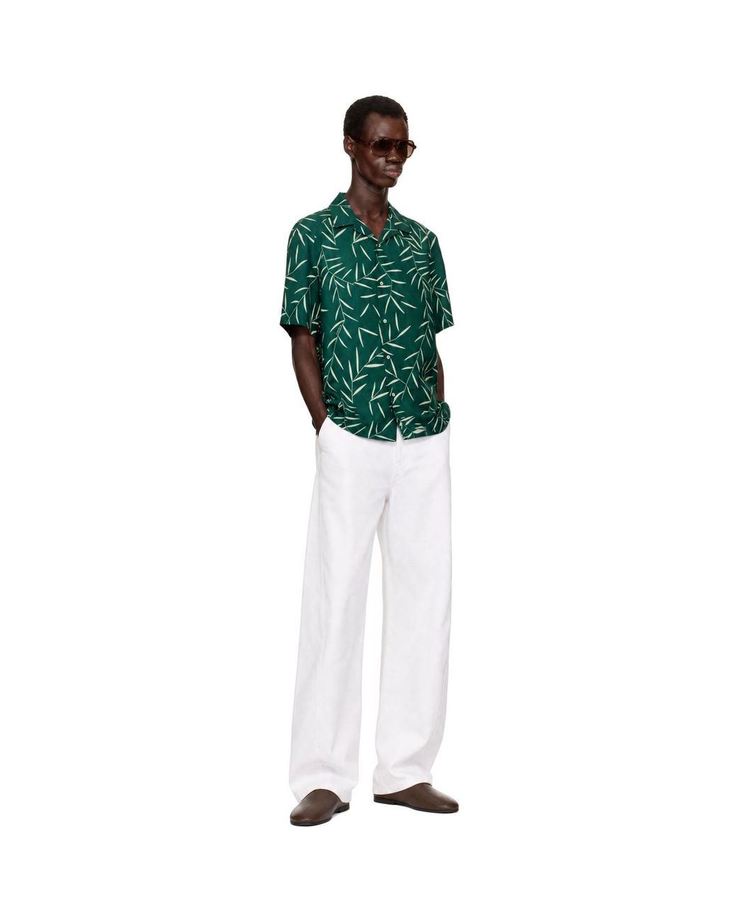 Jacquemus Green 'The Fonccio' Shirt for men