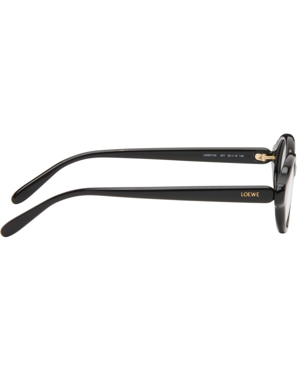 Loewe Black Slim Glasses