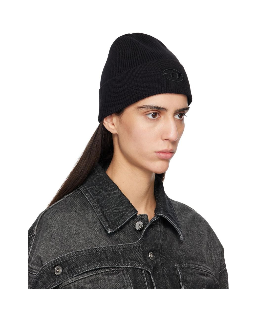DIESEL Black K-Coder-Fully B Beanie