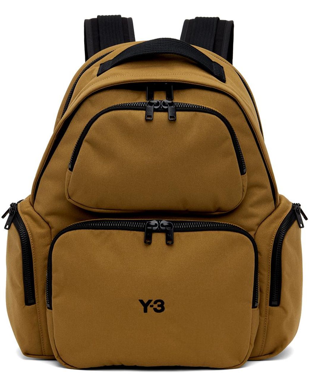 Y 3 Tan Canvas Backpack in Brown for Men Lyst