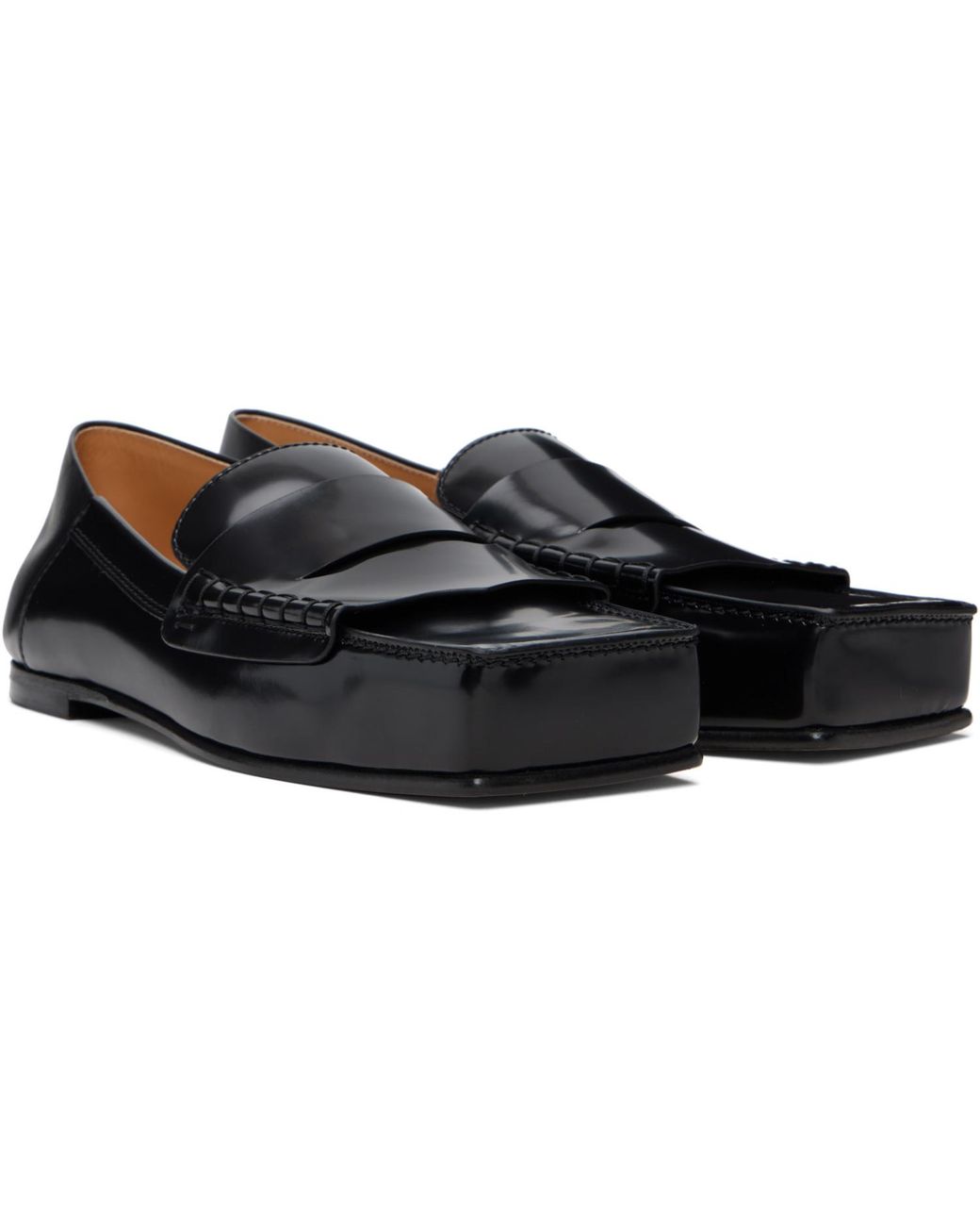 Jacquemus Black La Casa 'The Carré' Loafers for men