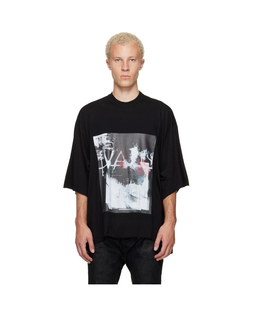Julius Black 'Valis' Over T-Shirt for men