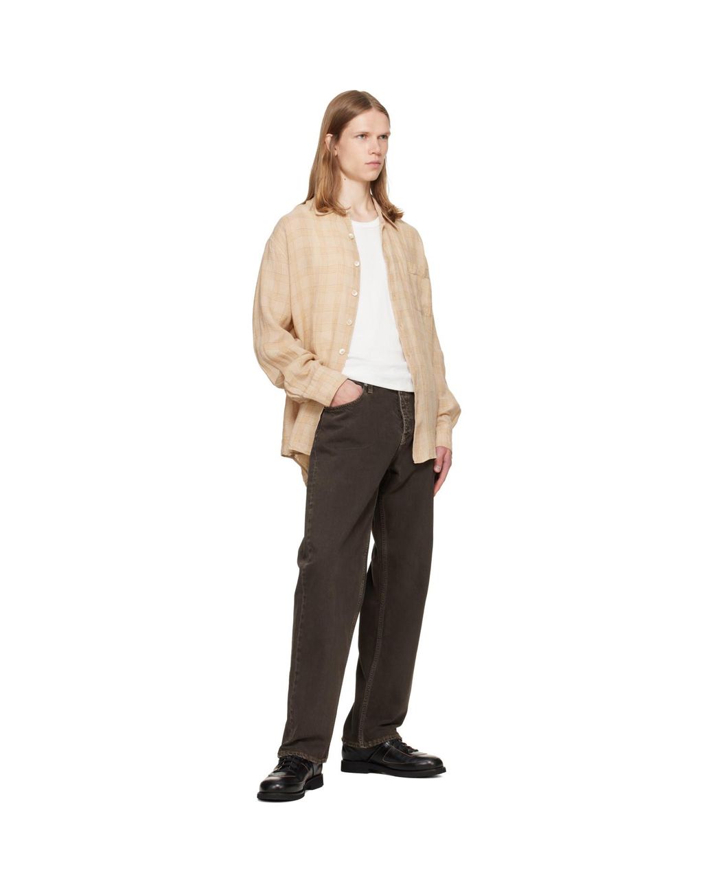 sunflower Gray Loose Jeans for men
