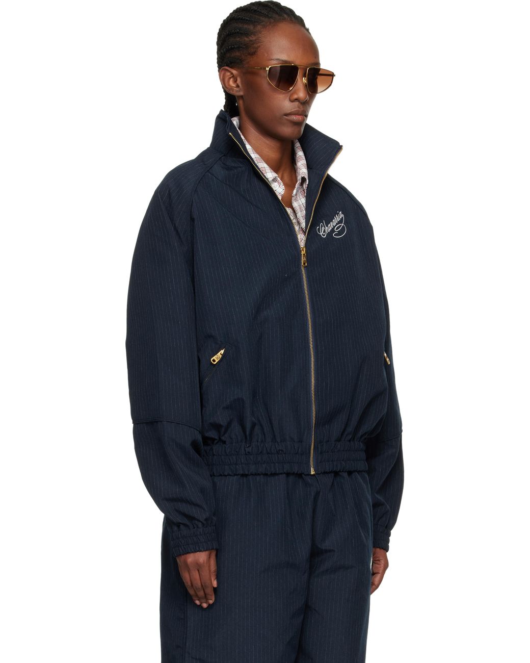 Winora Ruff Rider Willy Chavarria Ruff Rider Track Jacket in Blue | Lyst UK