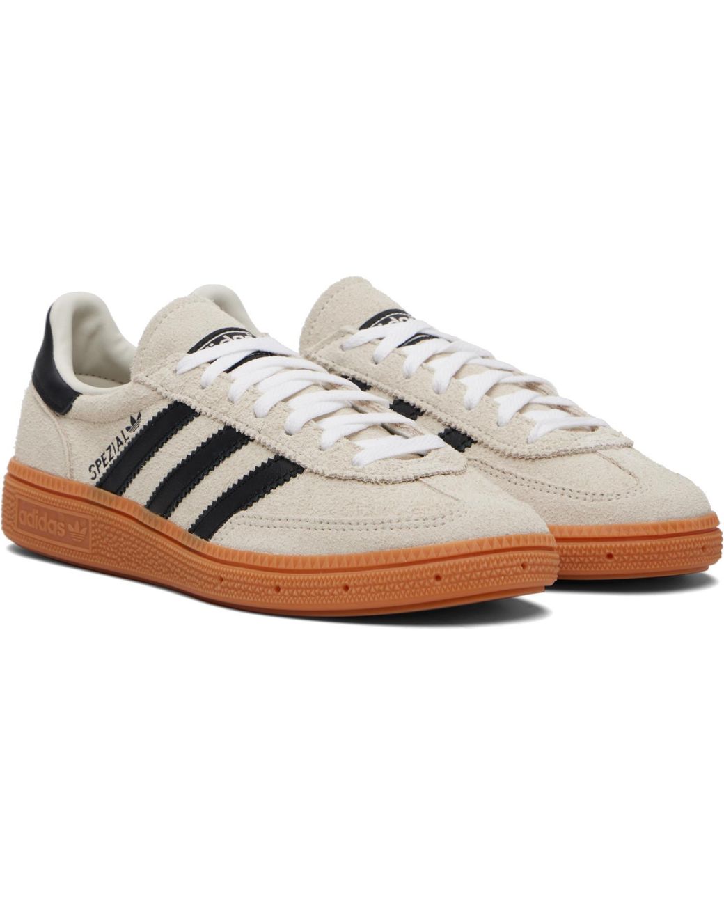 Adidas Originals Black Taupe Handball Spezial Sneakers