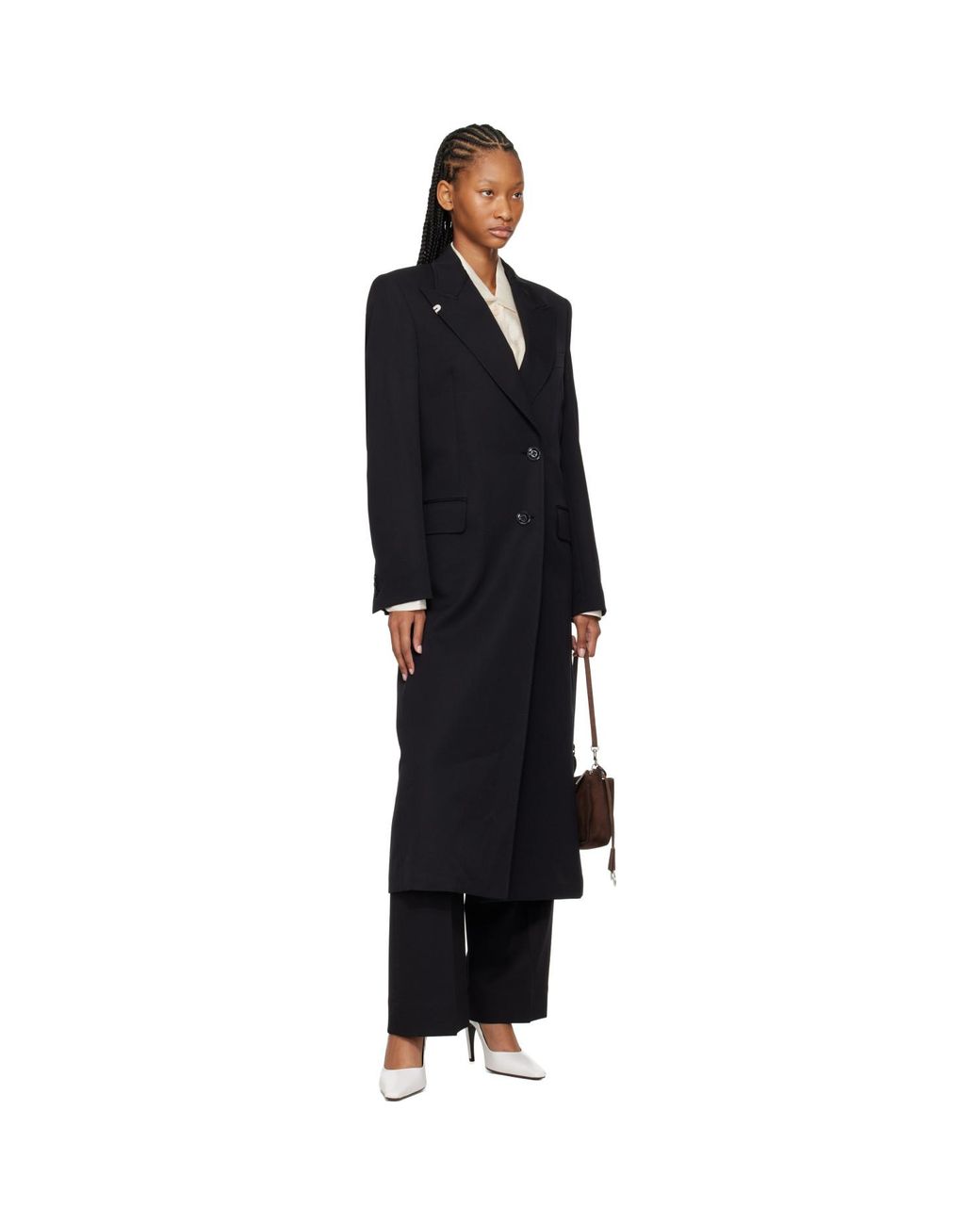 Our Legacy Black Manta Coat