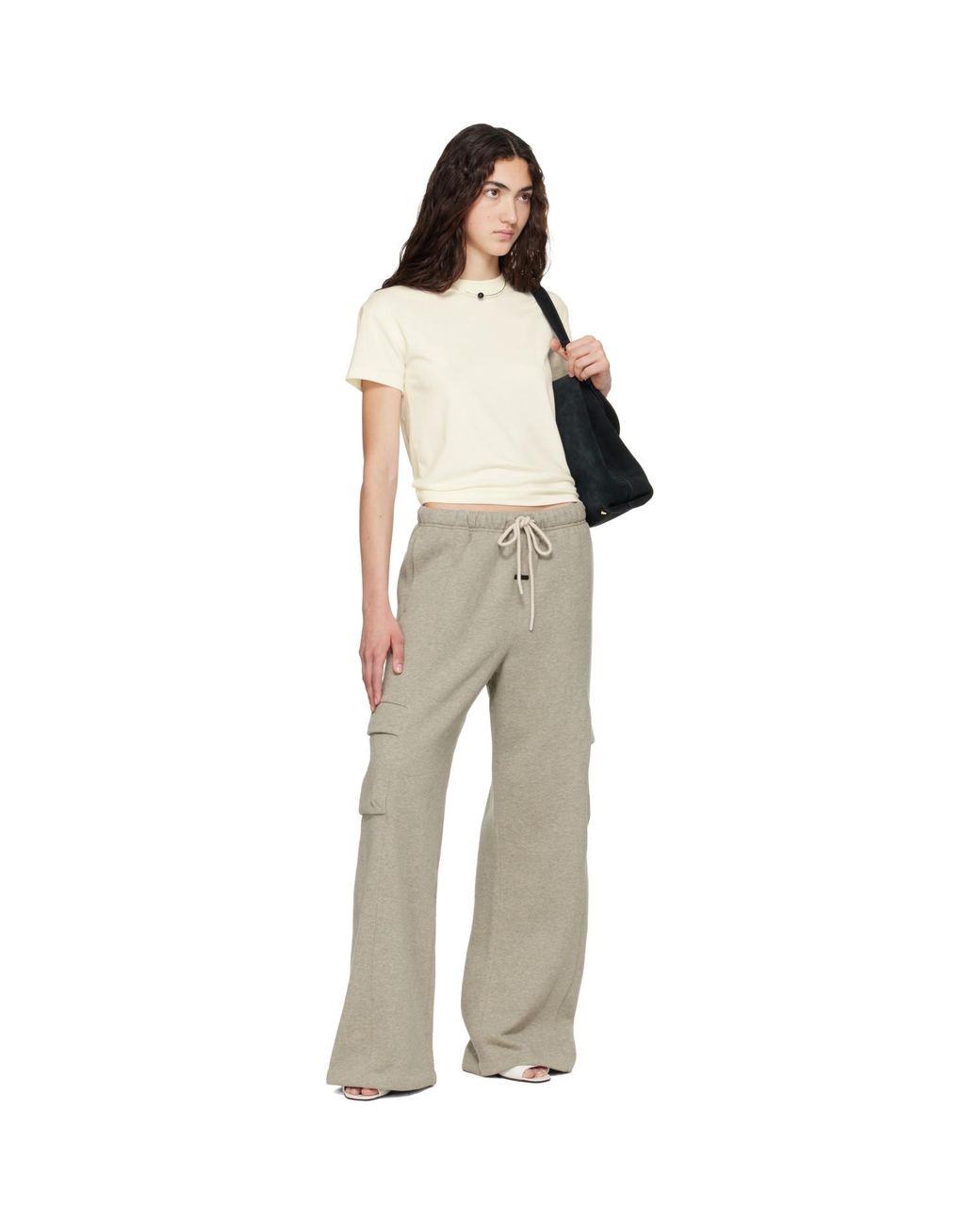 Fear Of God Natural Off- Classic Fit T-Shirt