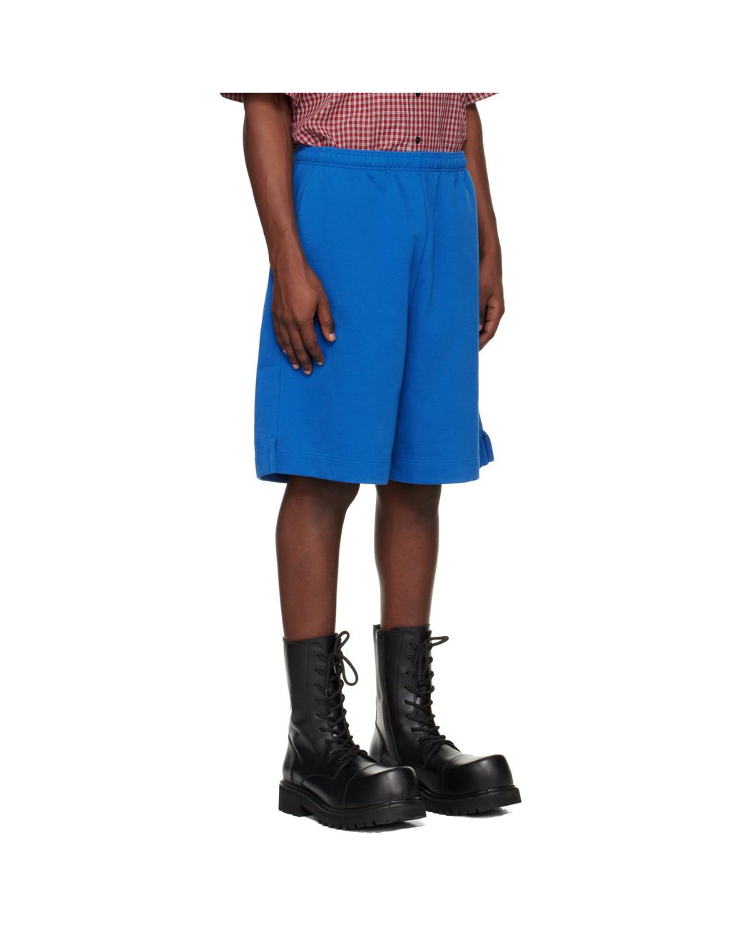 Vetements Blue 'Alaska' Tourist Shorts for men