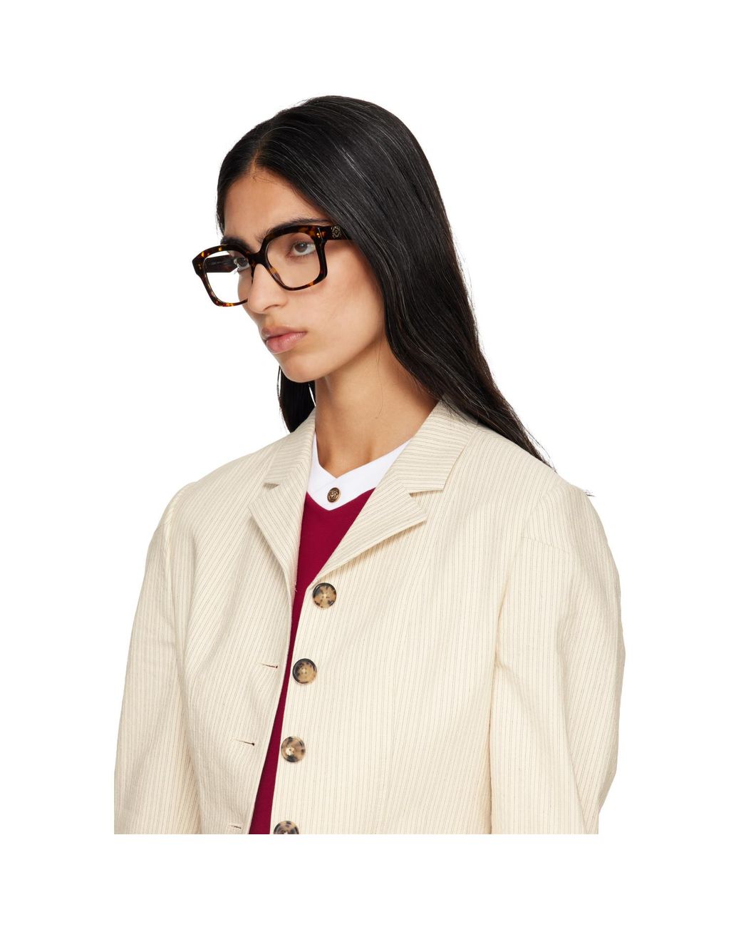 Loewe Brown Anagram Glasses