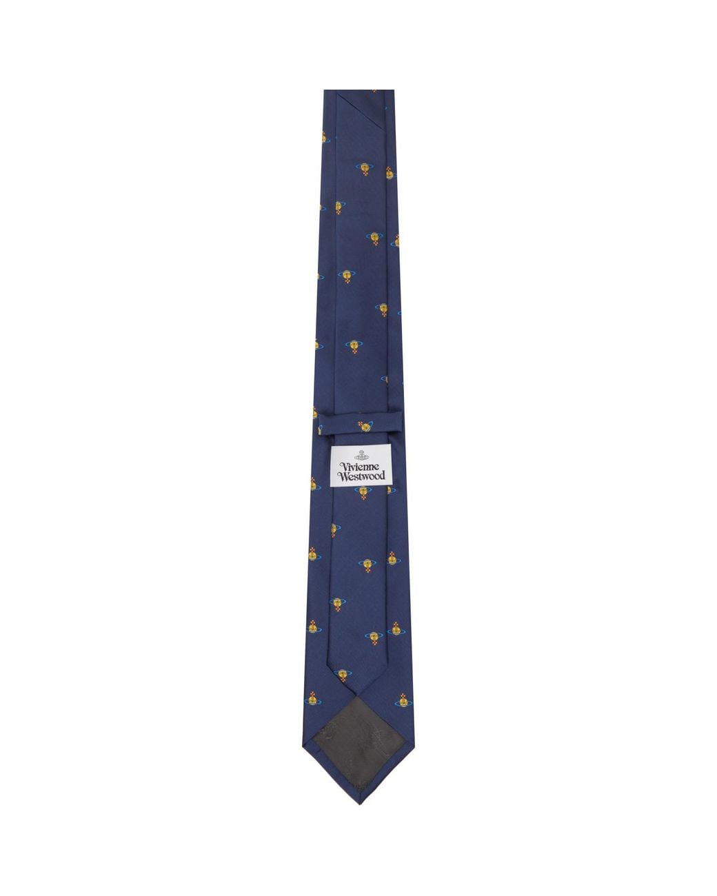 Vivienne Westwood Blue 8.5Cm Orb Tie for men