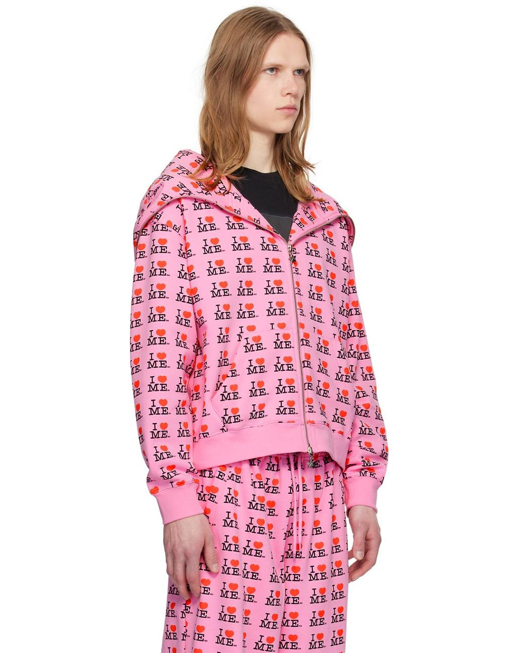 Ashley Williams 'I Heart Me' Butterfly Hoodie in Red for Men