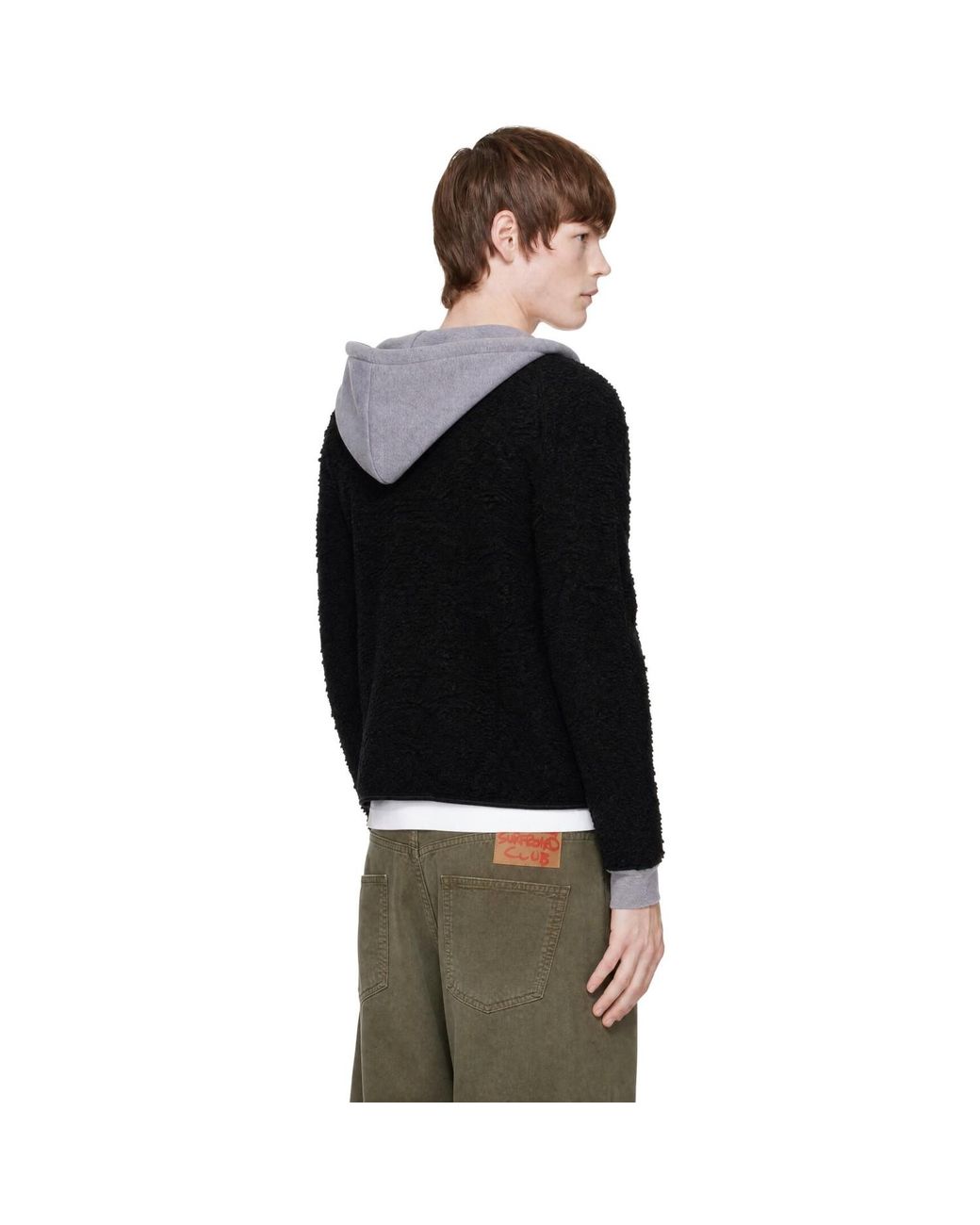 Stockholm Surfboard Club Black Farm Hoodie for men