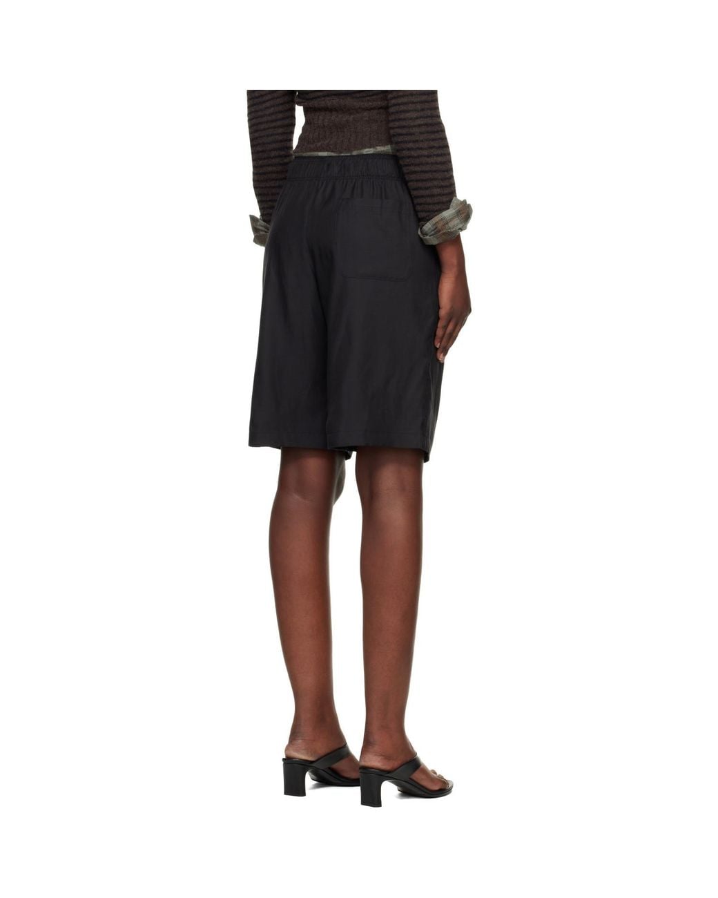 Our Legacy Black Leisure Shorts