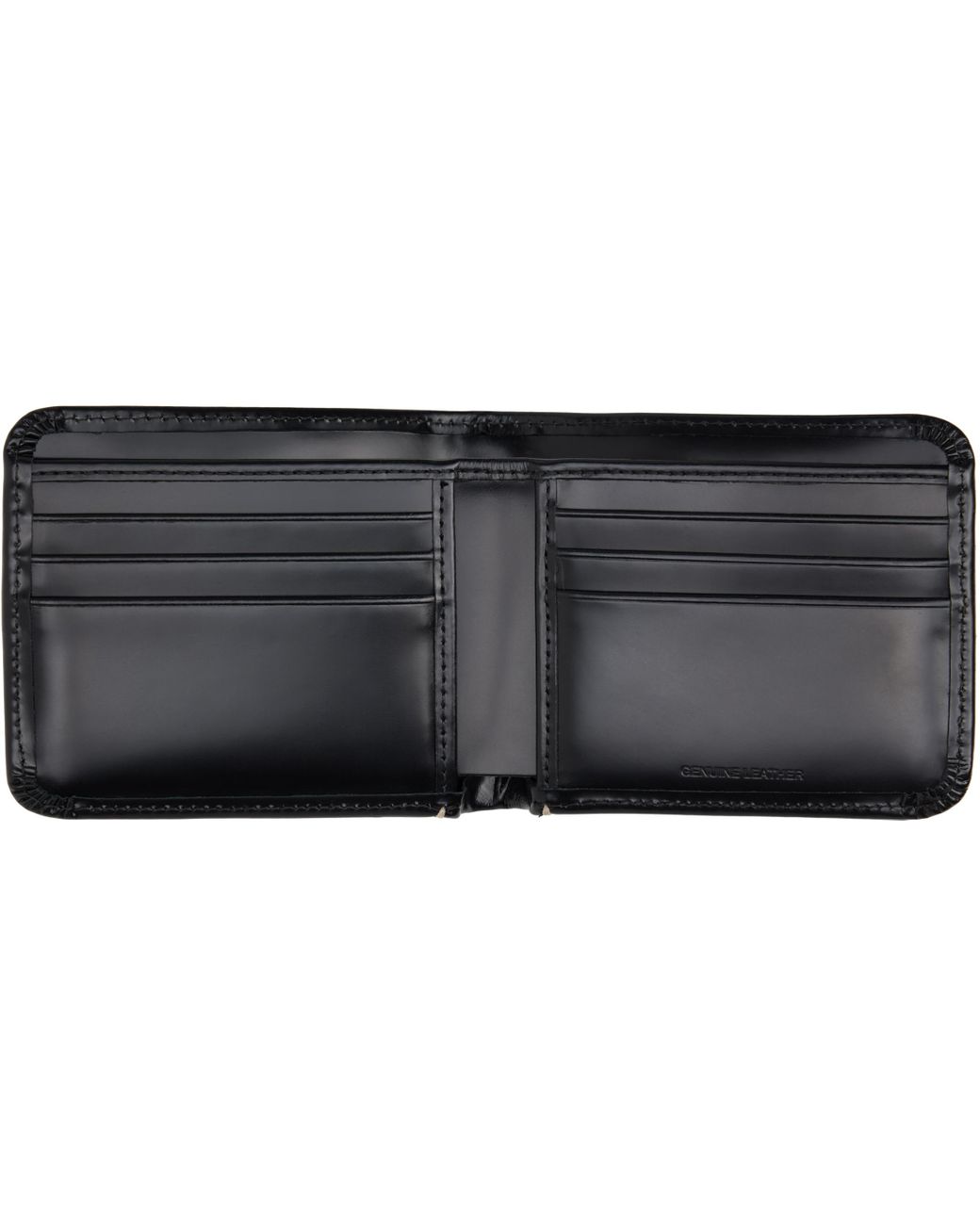Fred Perry Box Leather Bifold Wallet in Black for Men | Lyst UK