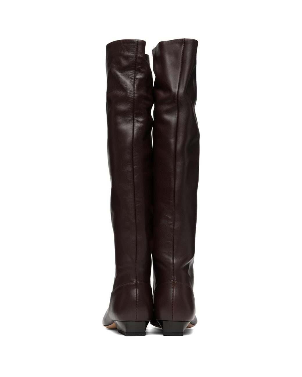 Staud Brown Wally Flat Tall Boots