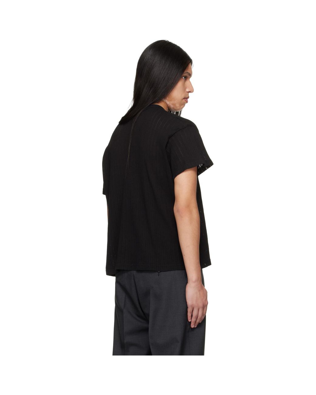 mfpen Black Ornament T-Shirt for men