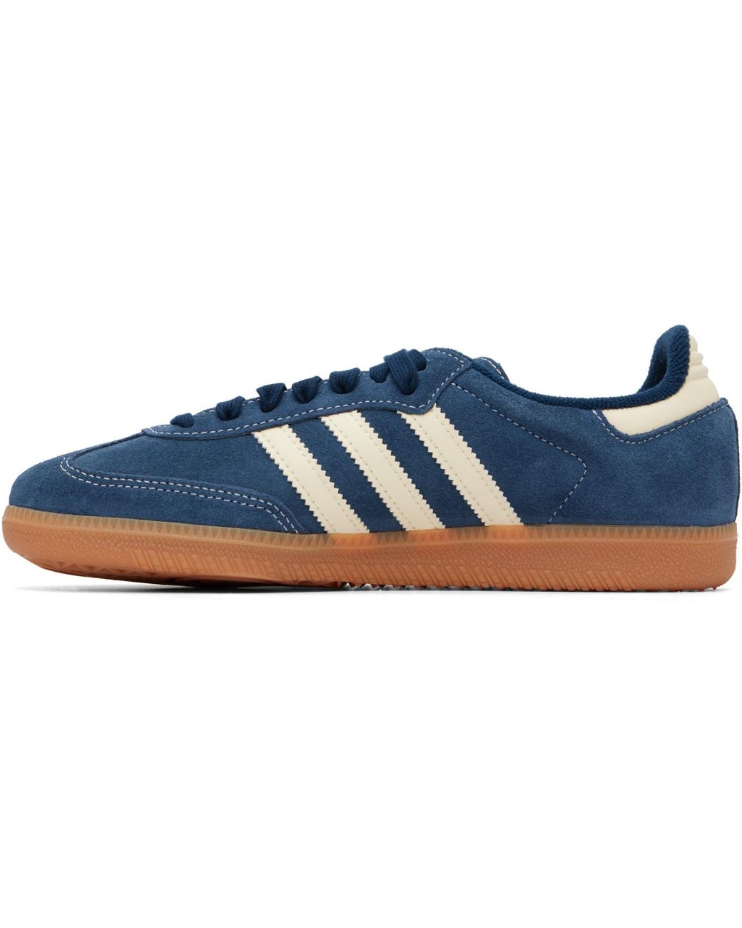 Adidas Originals Blue Samba Og Sneakers for men