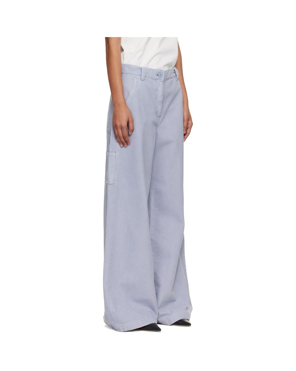 Weekend by Maxmara Blue Wkdskipper Trousers