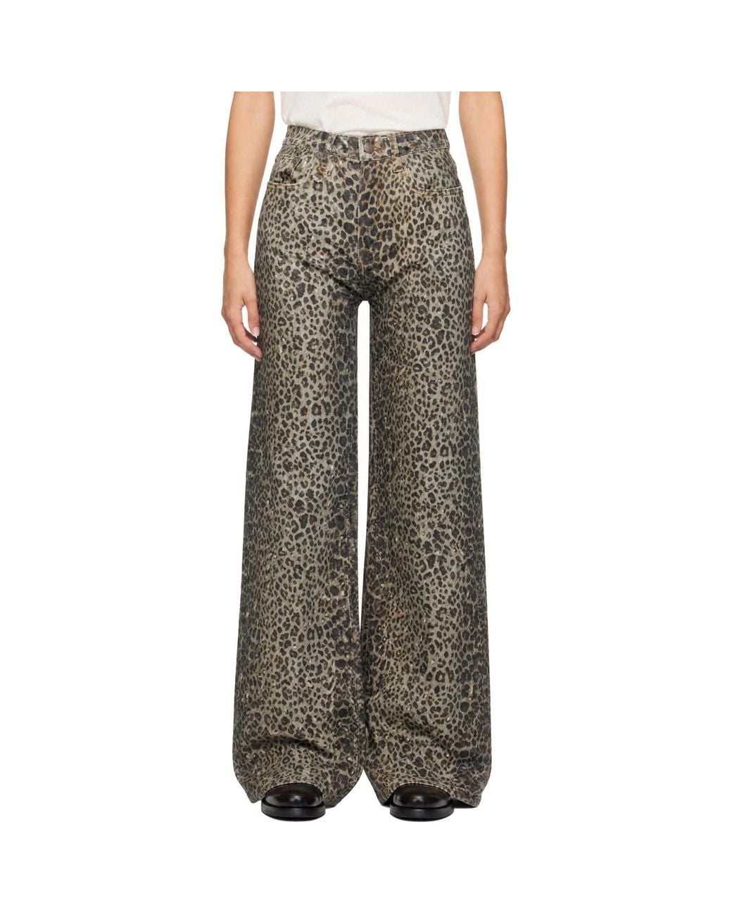 R13 Multicolor Jane Jeans