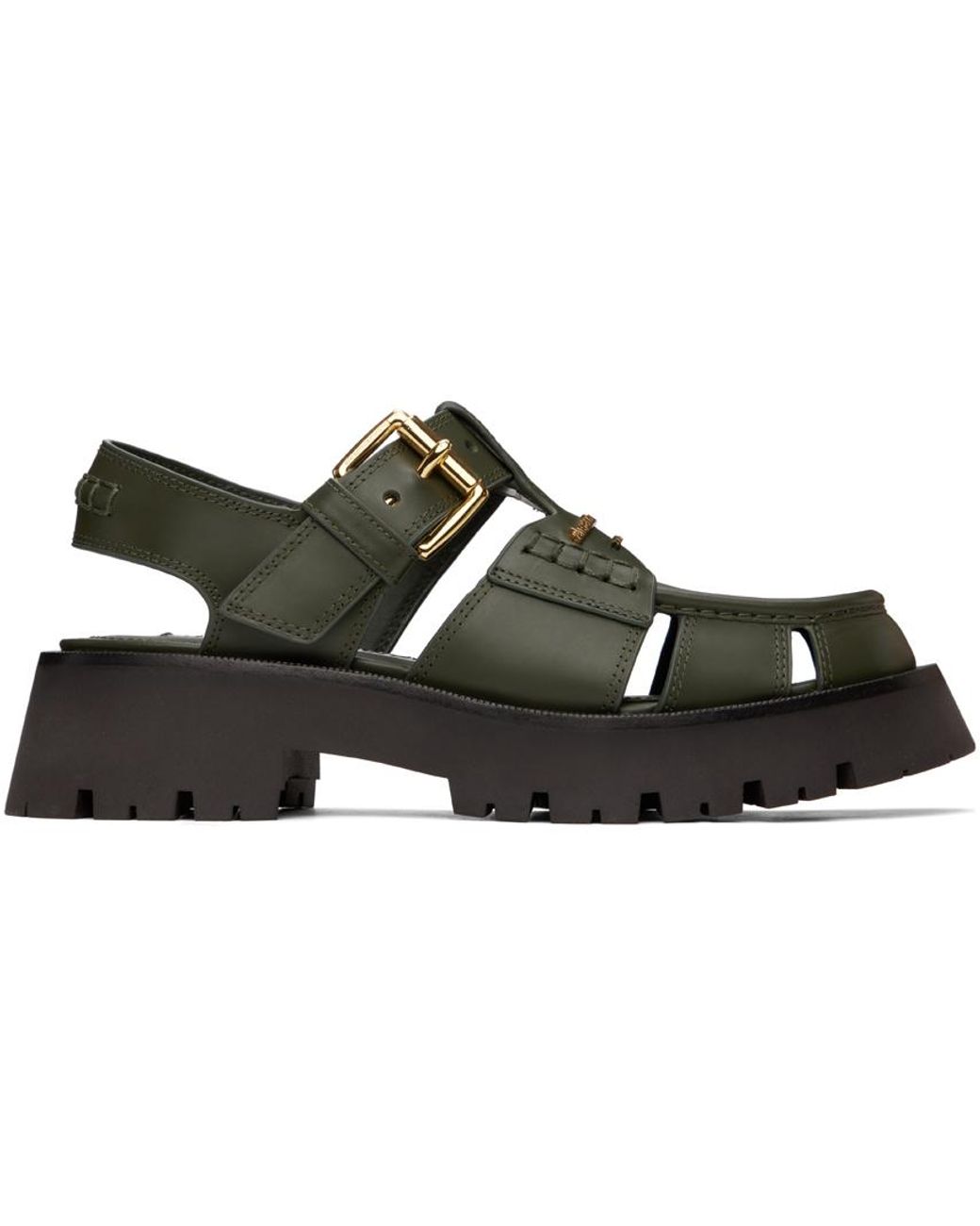 Alexander Wang カーターケージサンダル Alexander Wang Carter Caged Leather Sandals | Black | FARFETCH