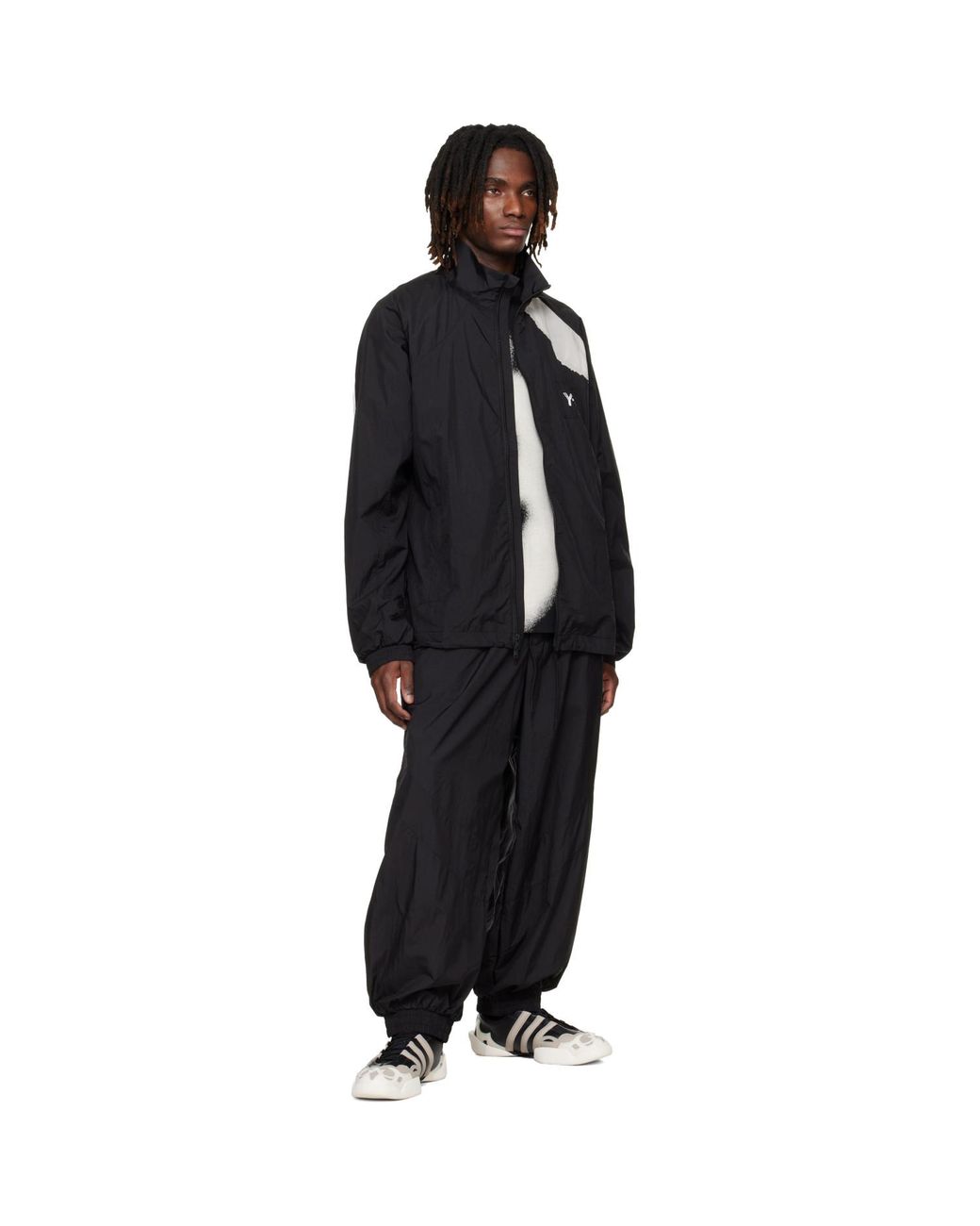 Y-3 Black Regu Mary Jane Sneakers for men