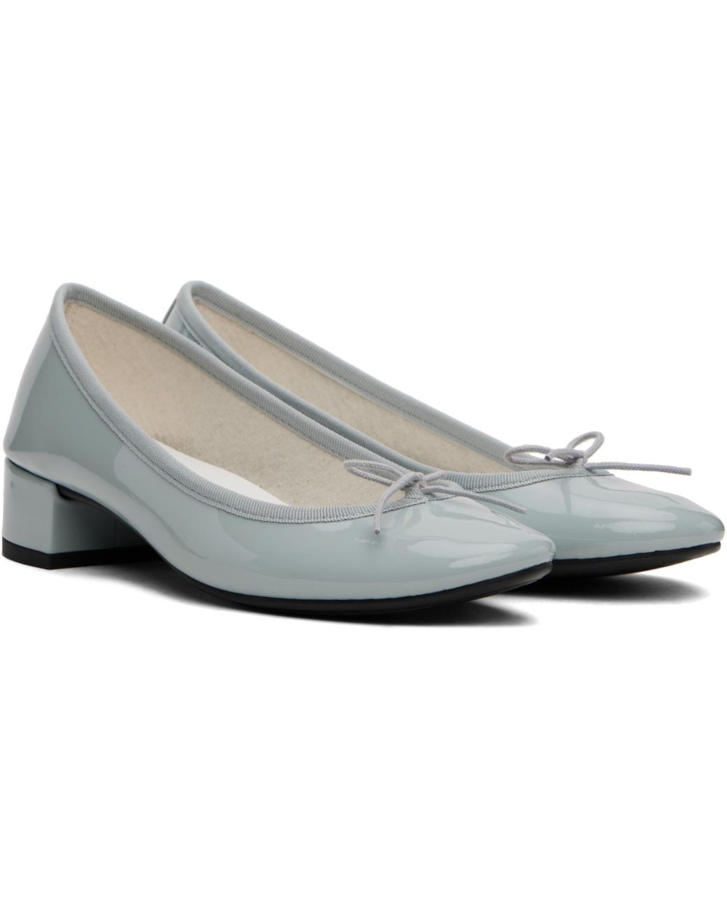 Repetto Black Camille Rubber Sole Heels
