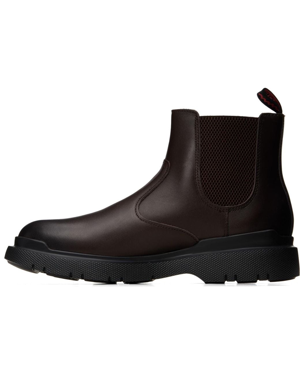 HUGO Leather Chelsea Boots in Brown for Men | Lyst