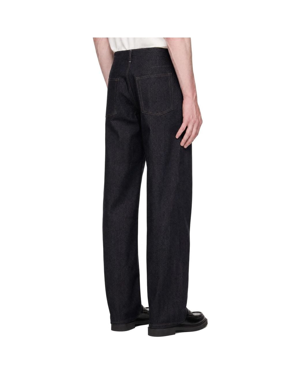 Jil Sander Blue Standard Denim Jeans for men
