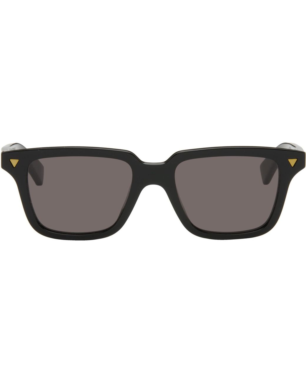 Bottega Veneta Black Square Sunglasses for men