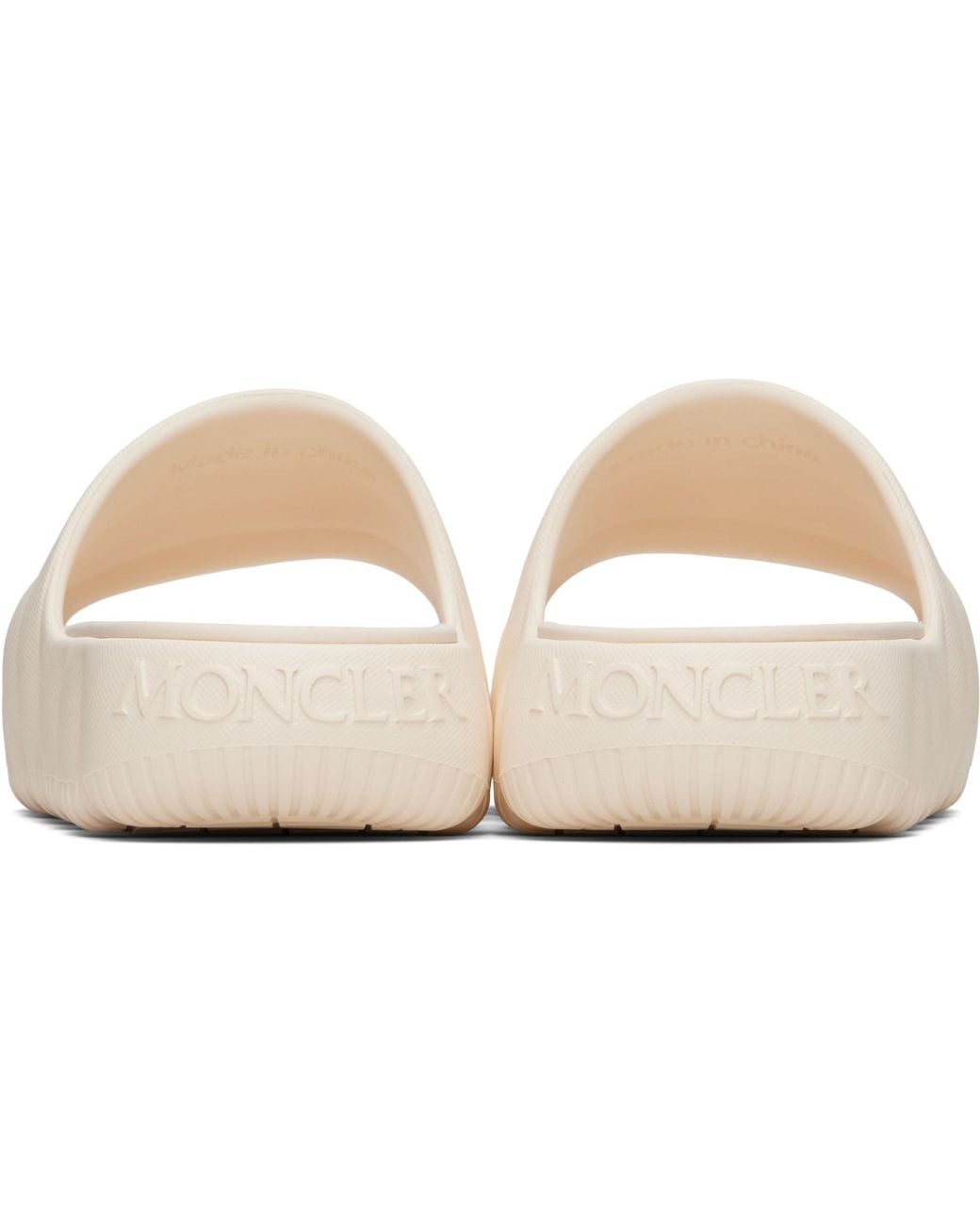 Moncler Black Off- Lilo Quilted Eva Pool Slides