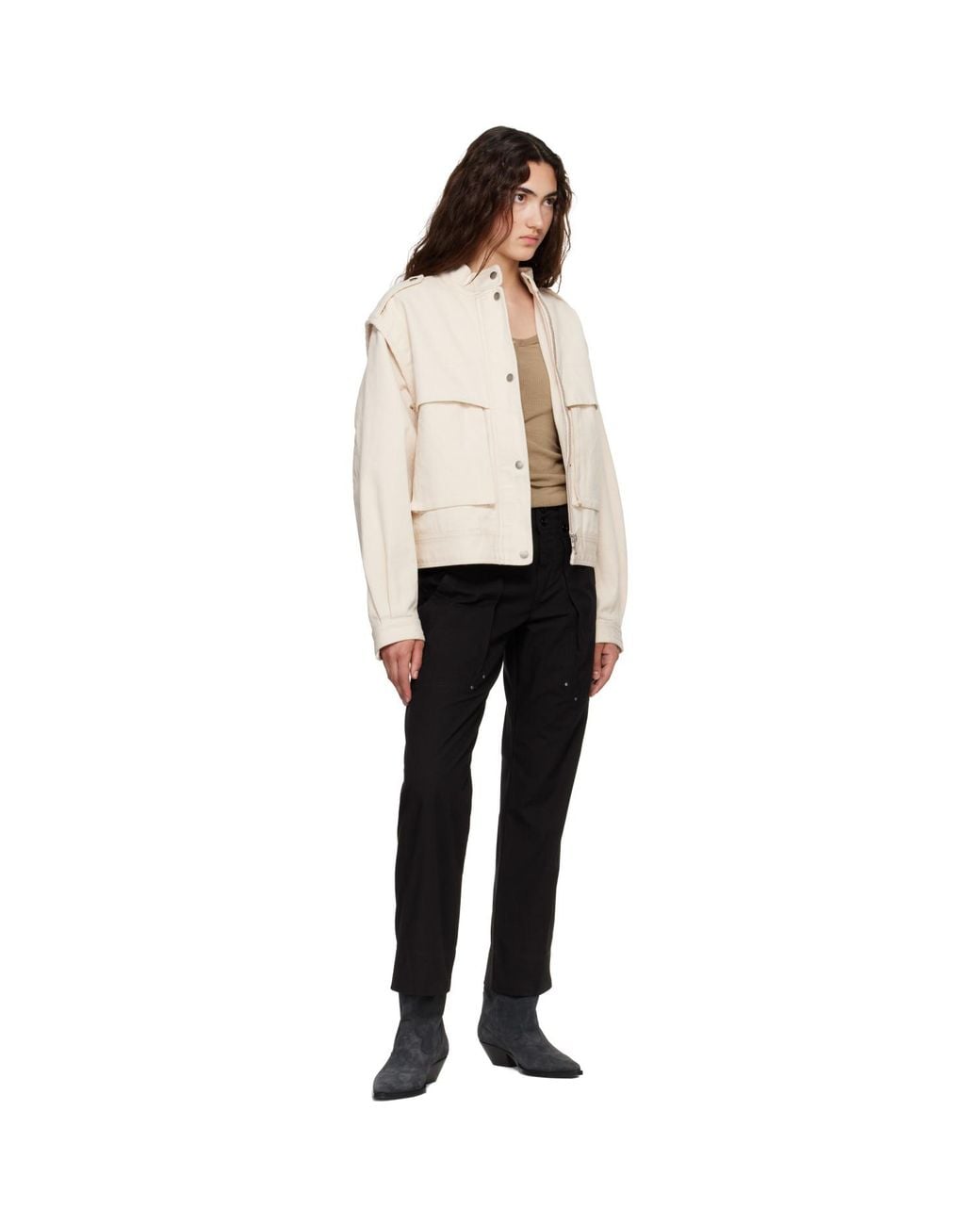 Isabel Marant Black Amandine Trousers