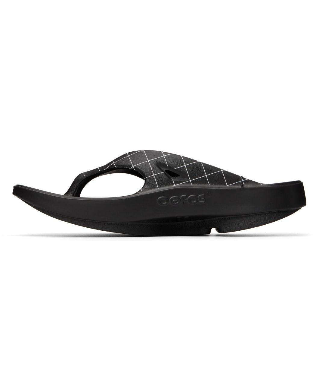 Undercover Black Oofos Edition Uc1F4F03 Flip-Flops for men