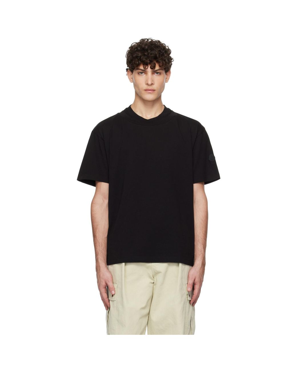 Moncler Black Archivio Laye T-shirt for men