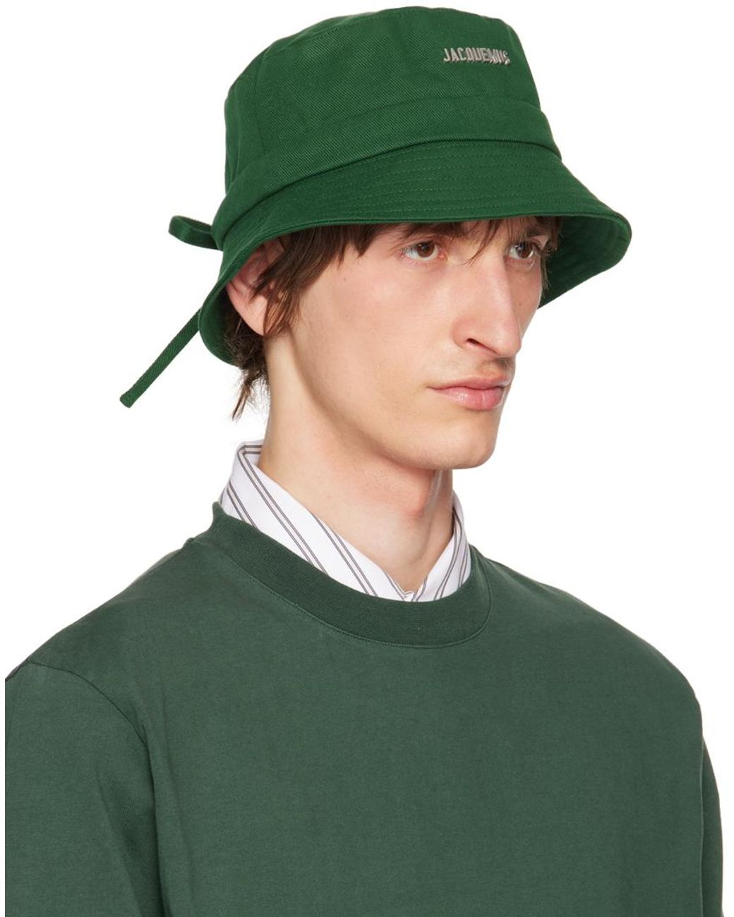 Jacquemus Green 'le Bob Gadjo' Hat for Men | Lyst UK