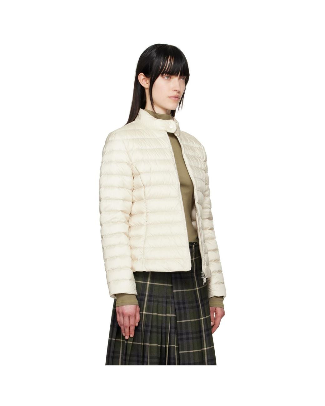 Moncler Natural Off- Igelle Short Down Jacket