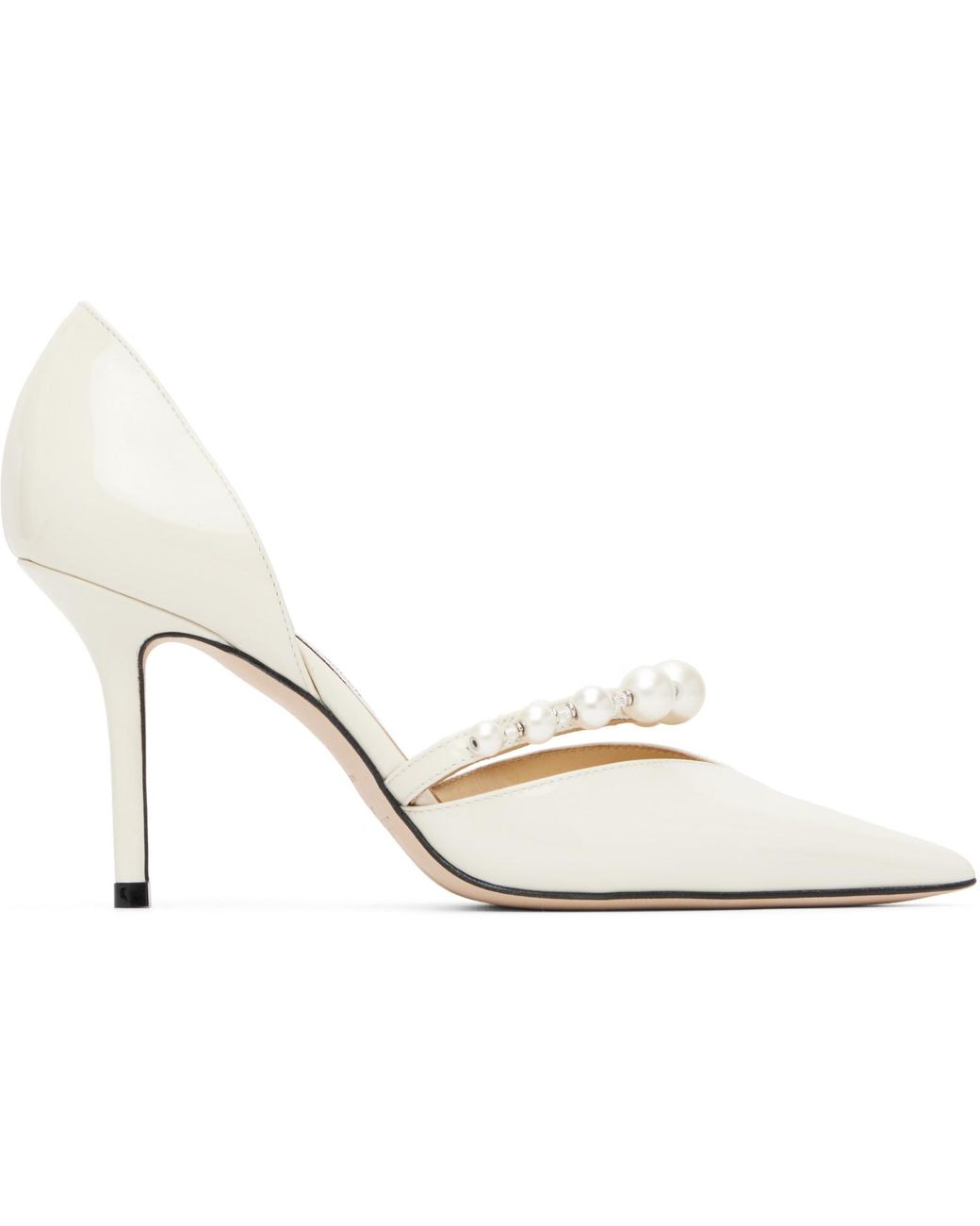 Jimmy Choo Black Off- Aurelie 85 Heels