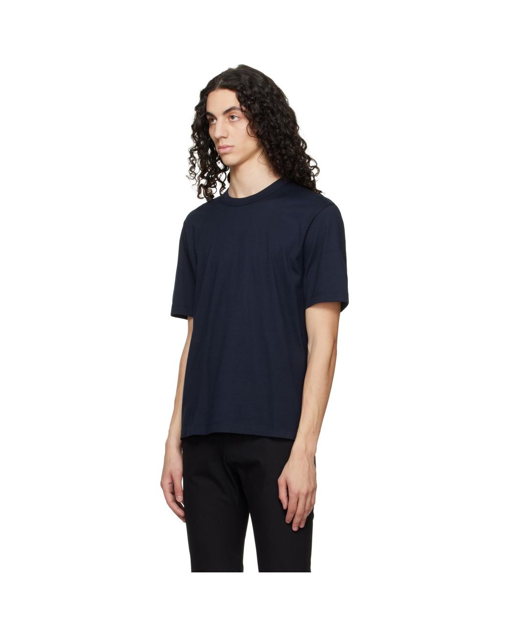 Boss Black Three-Pack Crew-Neck Cotton T-Shirts for men