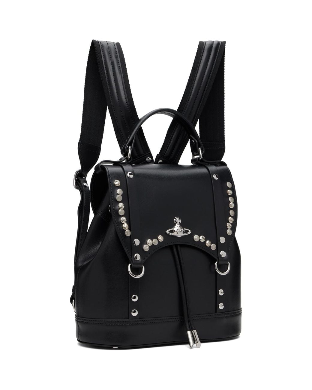 Vivienne Westwood Black Max Small Backpack for men