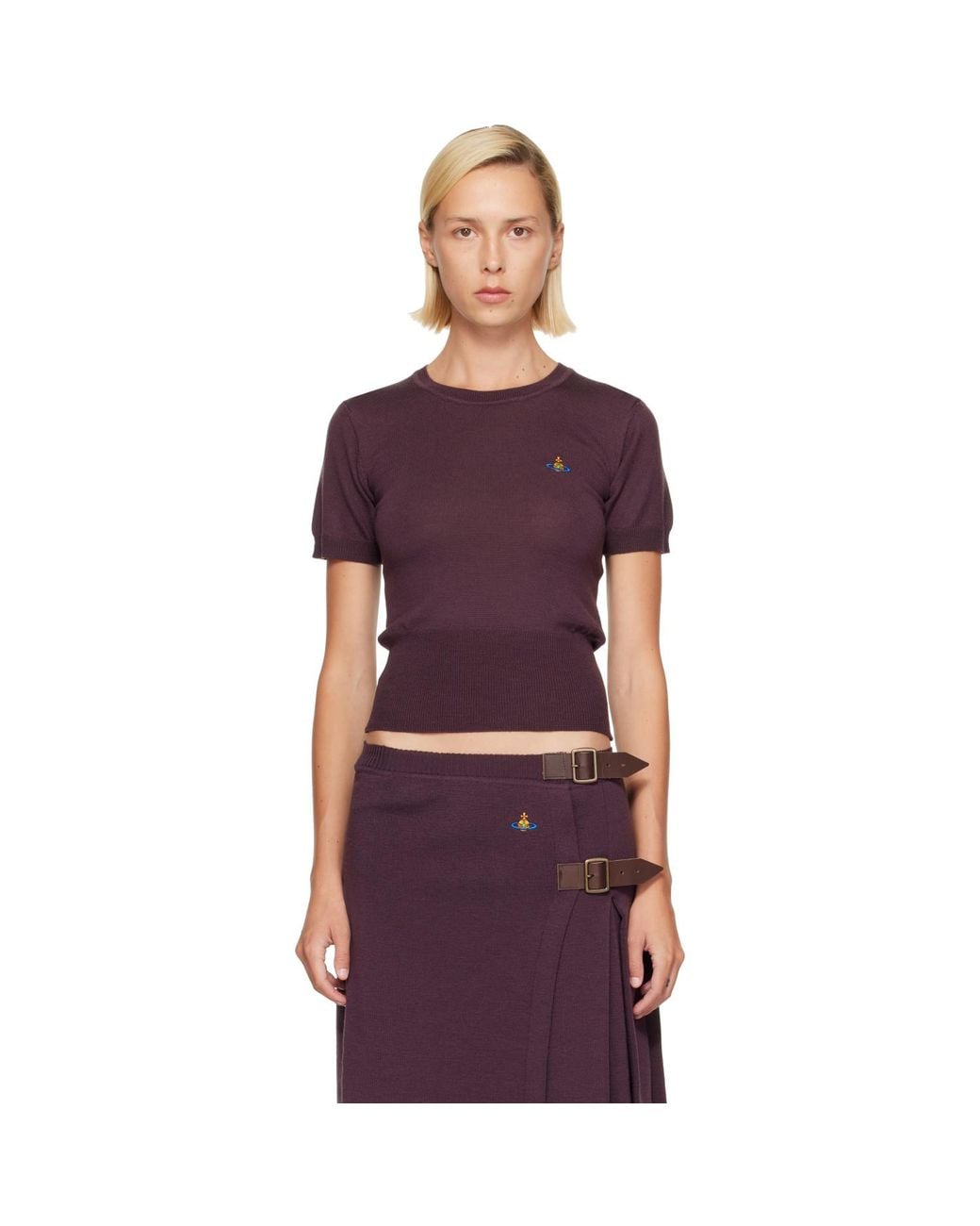 Vivienne Westwood Purple Bea T-Shirt
