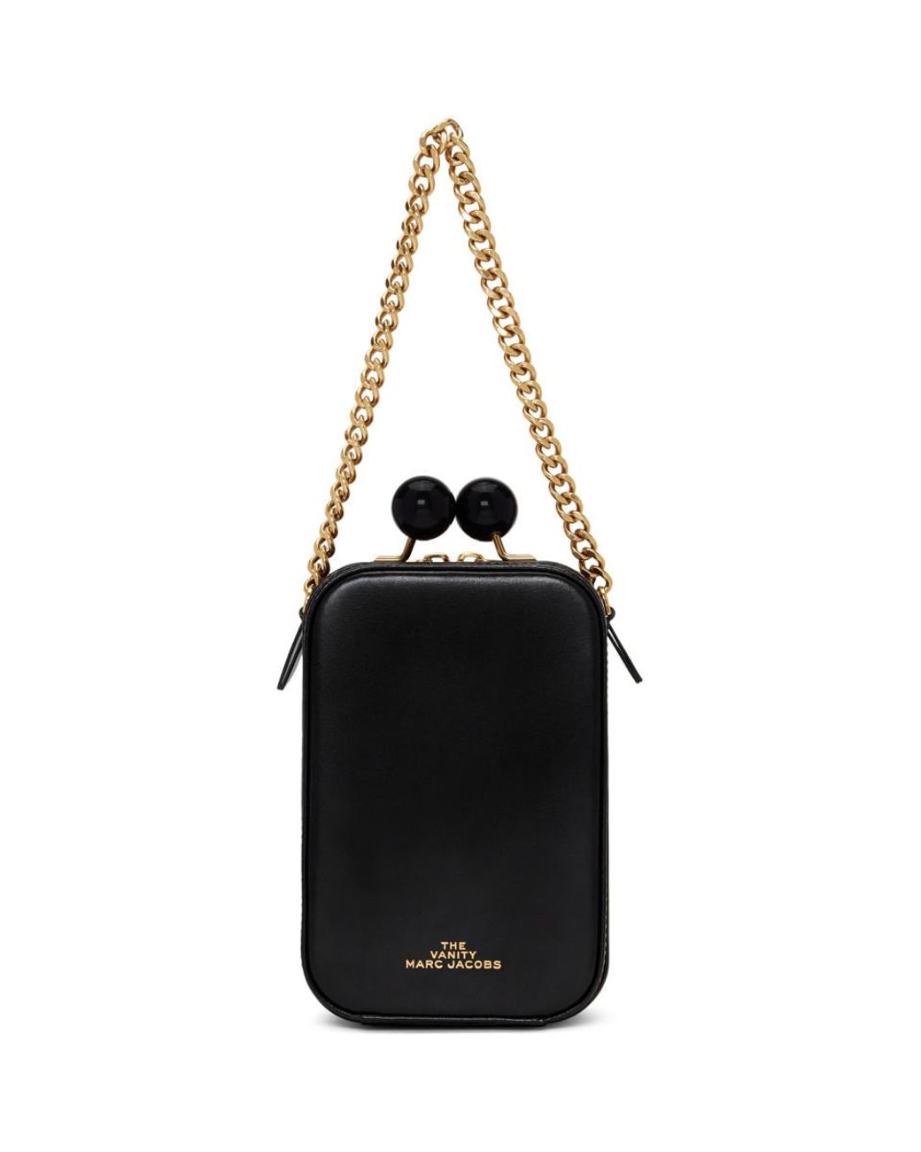 Marc Jacobs The Vanity Bag in Black | Lyst