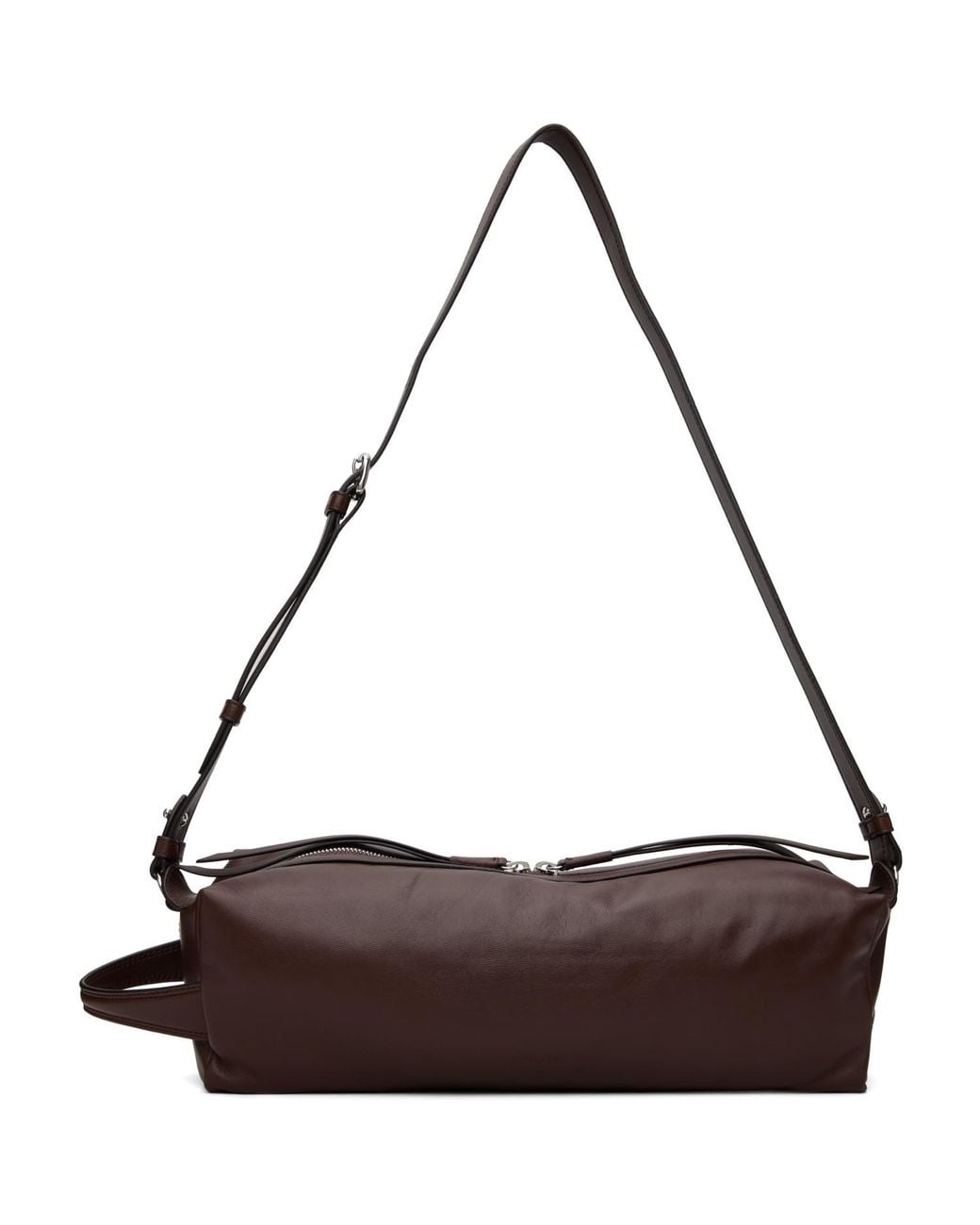 Lemaire Brown Care Sling Bag for men