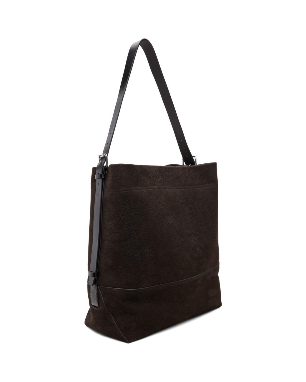 Lemaire Black Belted Tote for men