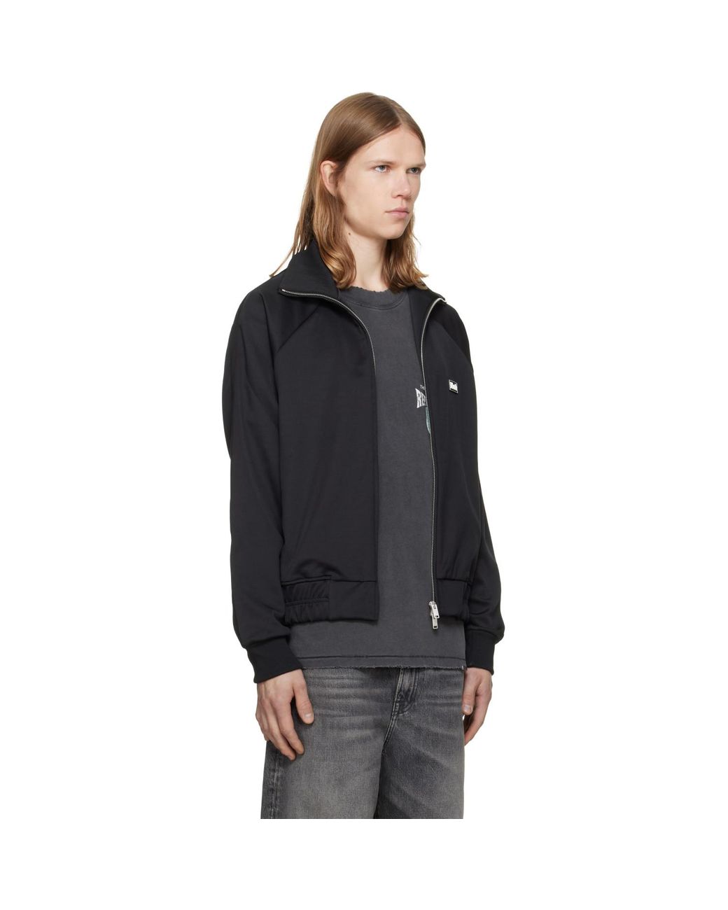 Rhude Black Madera Track Jacket for men