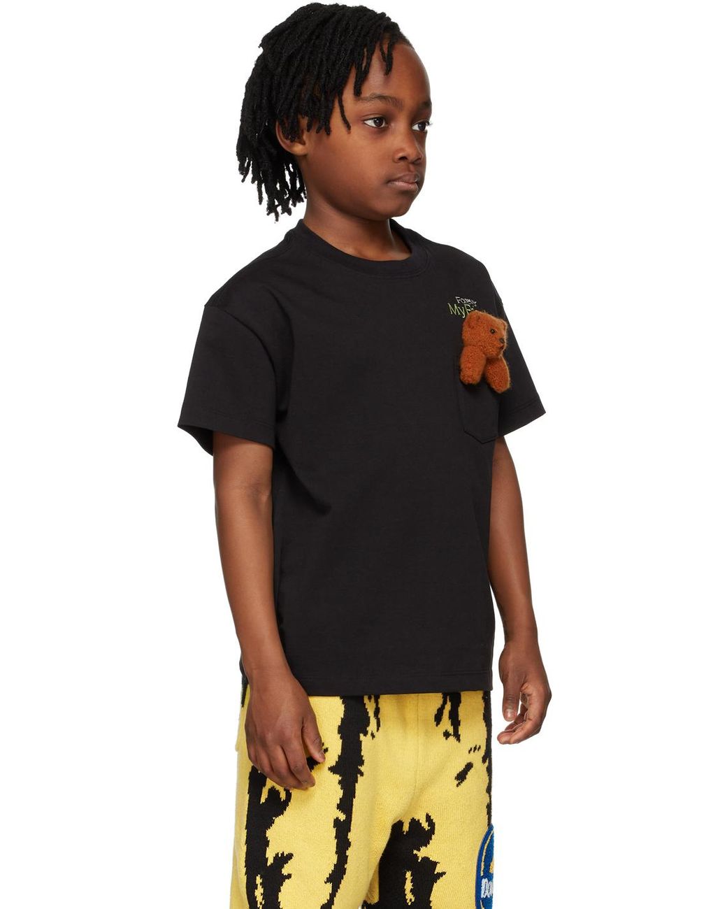 Doublet キッズ｜ブラック Forever My Friend Tシャツ Orange