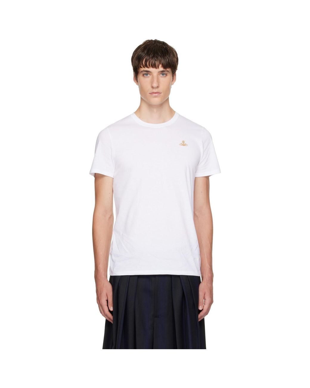 Vivienne Westwood White 'Undershirt' T-Shirt for men