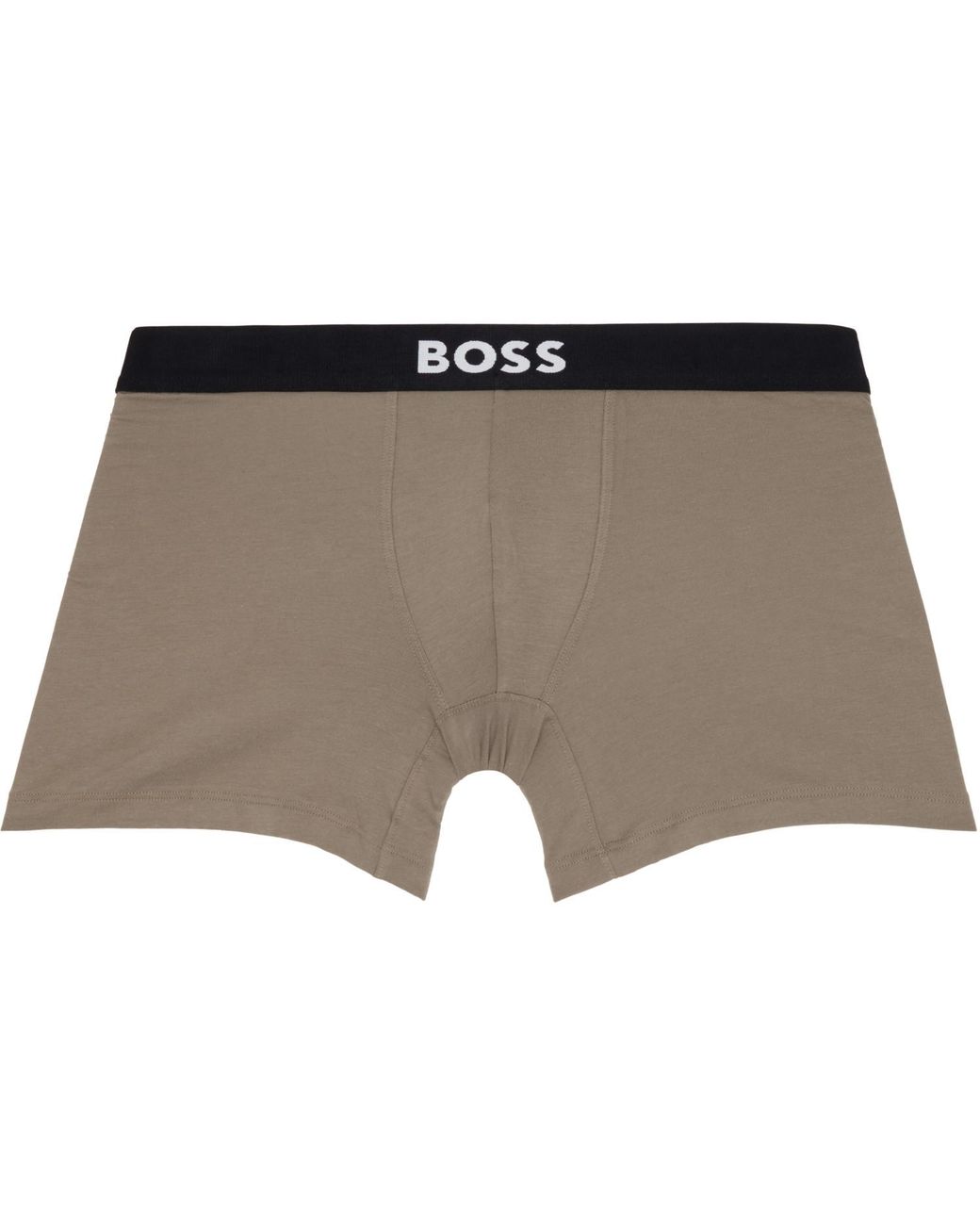 Boss Blue Three-Pack Stretch Cotton Boxer Briefs for men